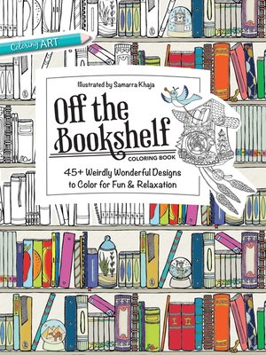 cover image of Off the Bookshelf Coloring Book